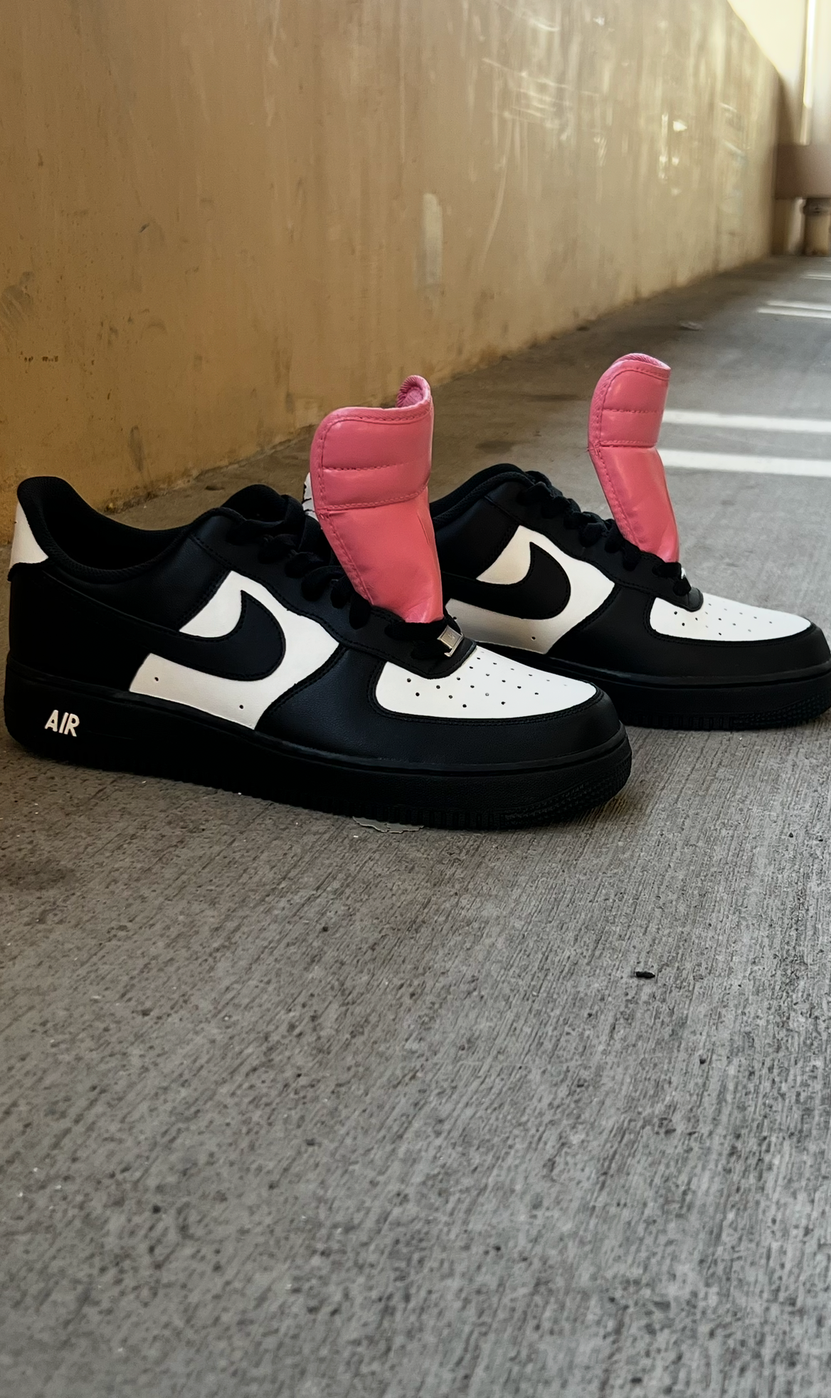 nike with force on the tongue