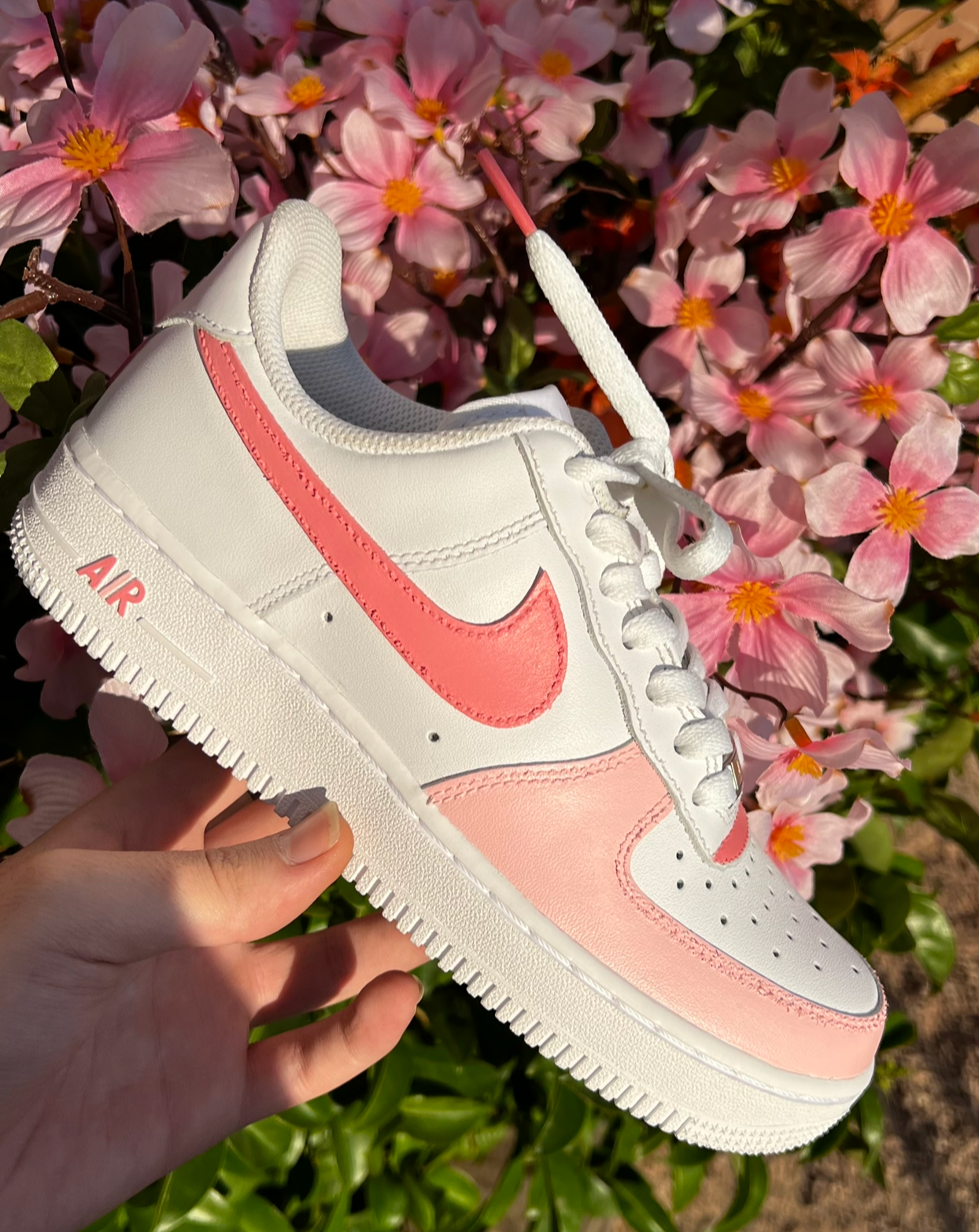 Air force 1 peach best sale