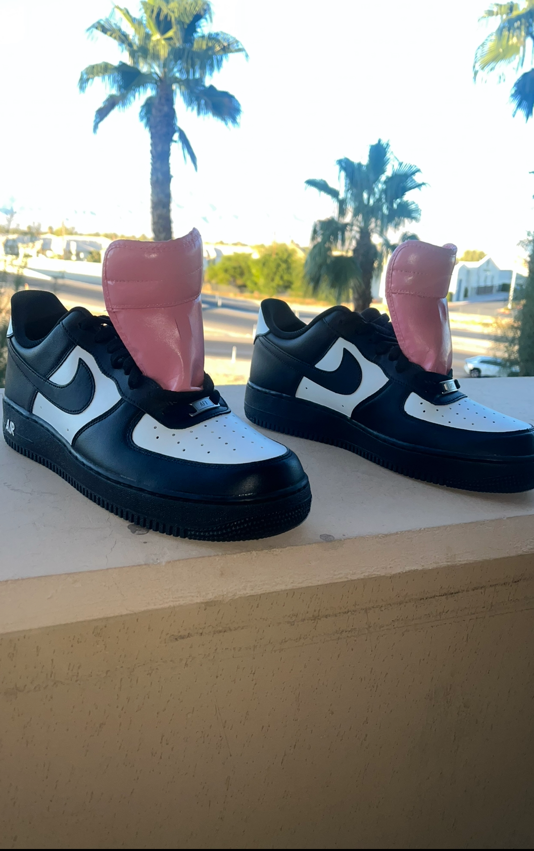 Custom Nike Air Force 1 “ TONGUE TWISTERS “