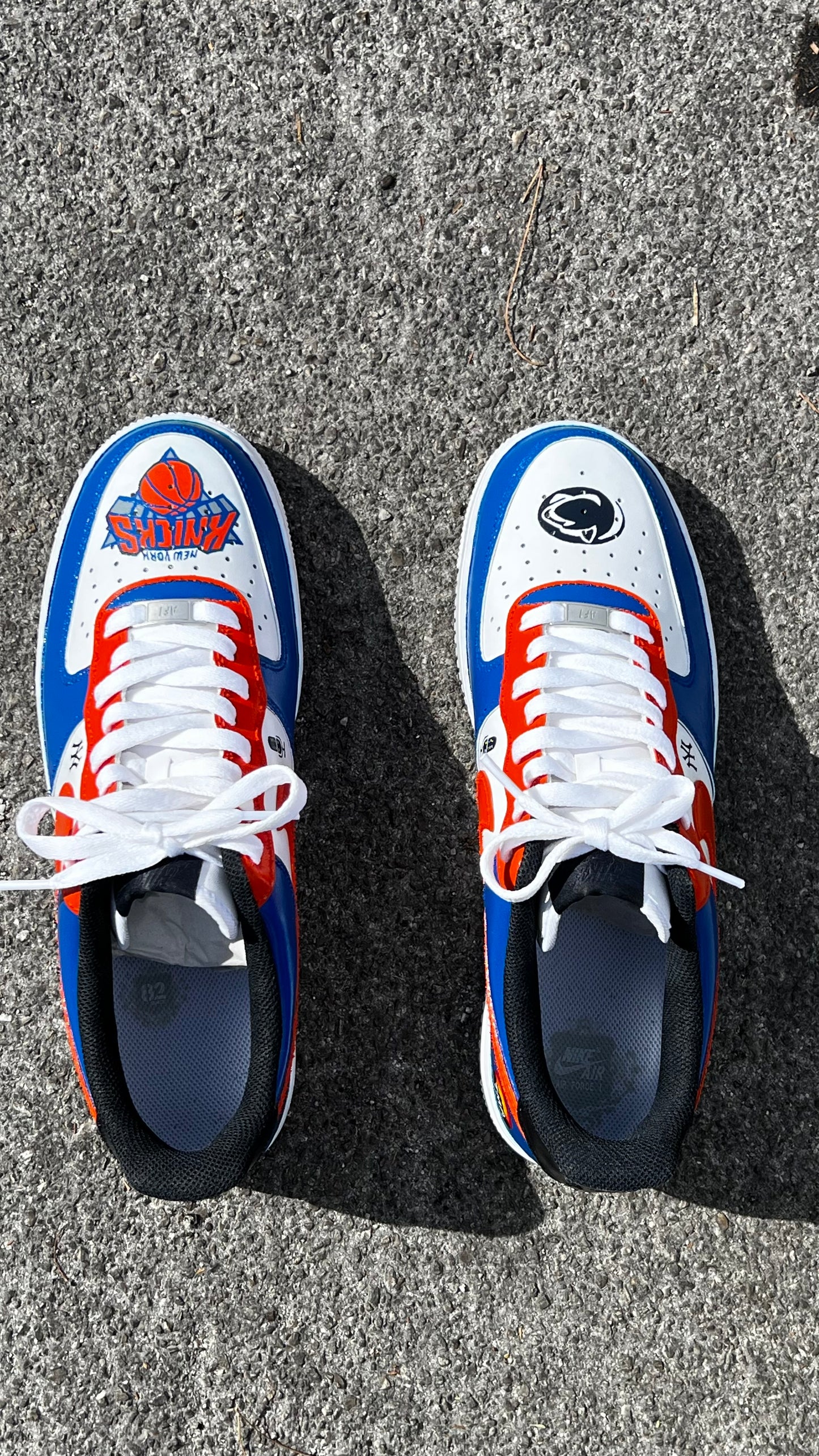 Custom Nike Air Force 1 “ THE MORNING AFTER PODCAST “  ( NFS )