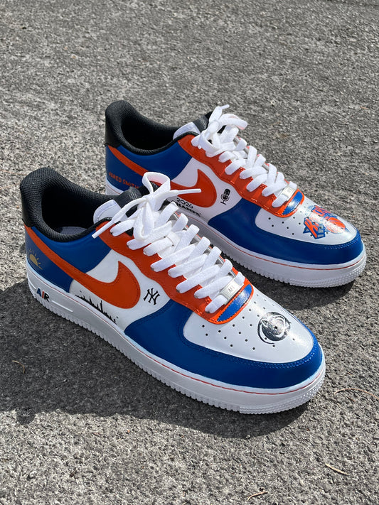 Custom Nike Air Force 1 “ THE MORNING AFTER PODCAST “  ( NFS )