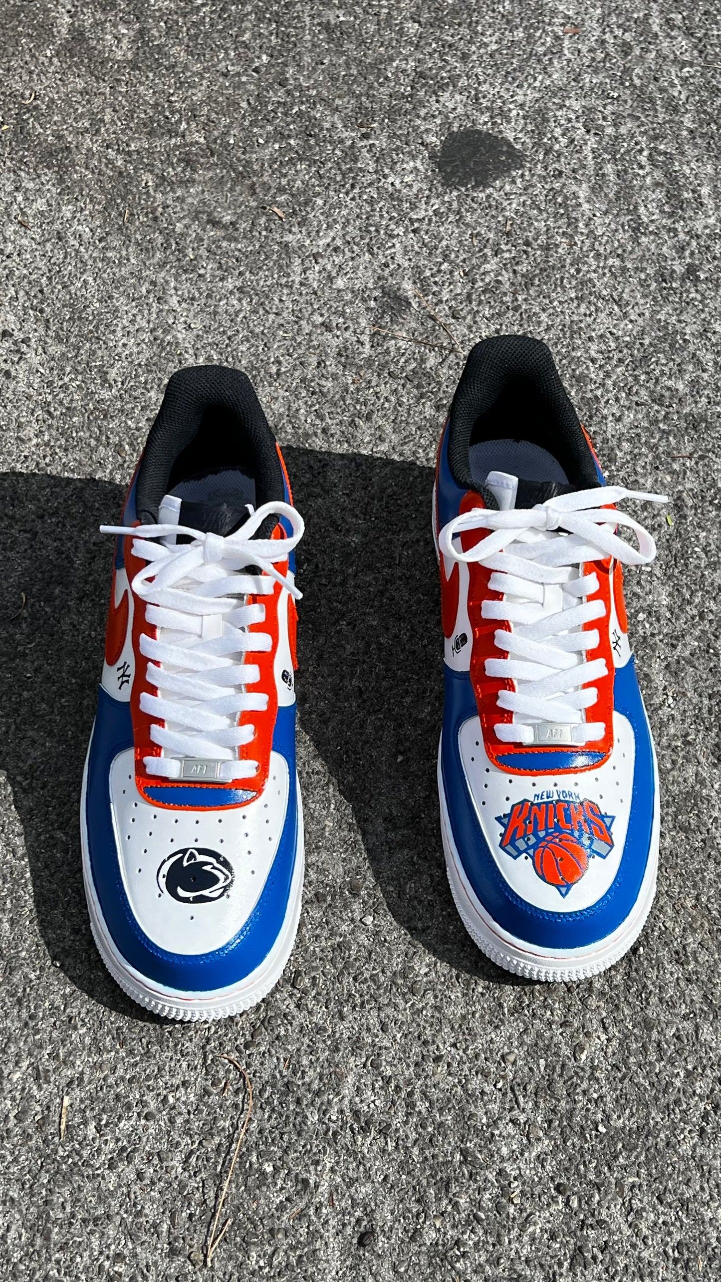 Custom Nike Air Force 1 “ THE MORNING AFTER PODCAST “  ( NFS )
